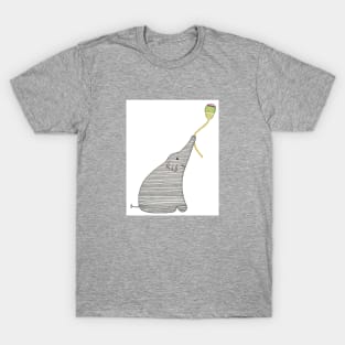 Elephant with Balloon #1 T-Shirt